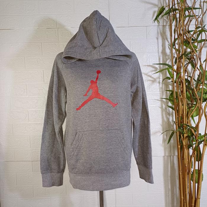HOODIE JORDAN BASKETBALL ORIGINAL, SZ S (SECOND BRANDED) ABU, HD0092