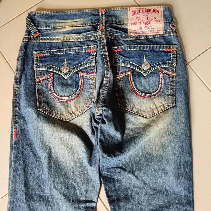 celana jeans TRUE RELIGION original sec. Joey Super T USA size 32