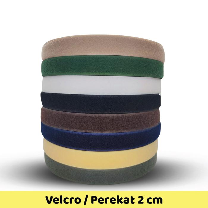 Velcro Perekat Lebar 2 cm meteran
