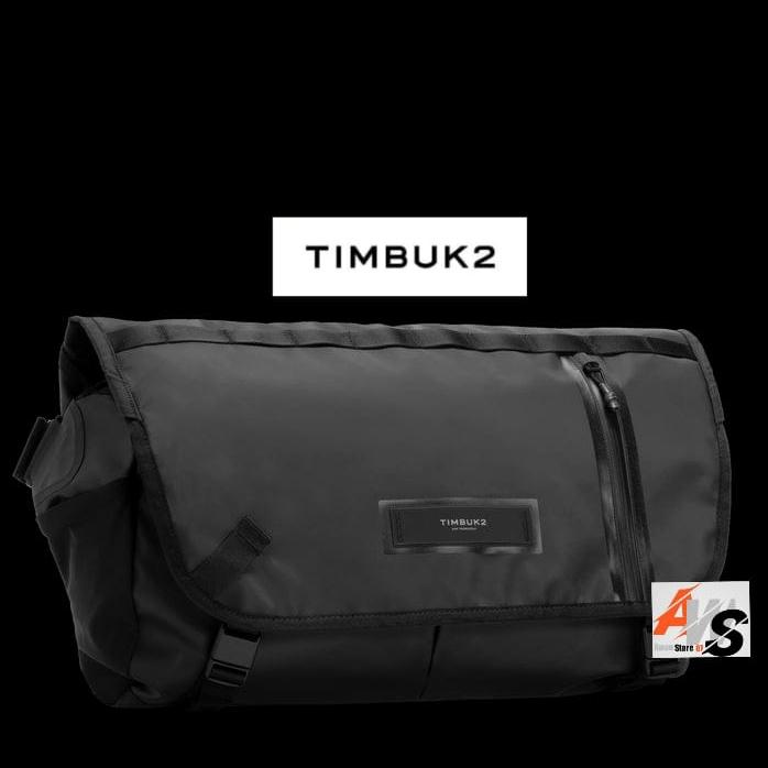 TIMBUK2 ESPECIAL STASH MESSENGER JET BLACK (L)-BAG-US