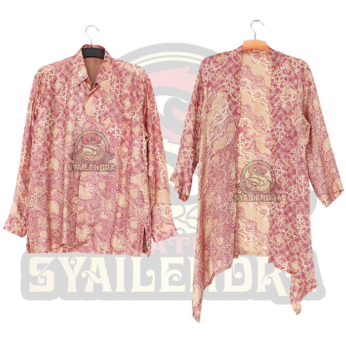 BATIK SYAILENDRA TRUSMI Kemeja & Outer Nagita Viscose Couple Batik Cap