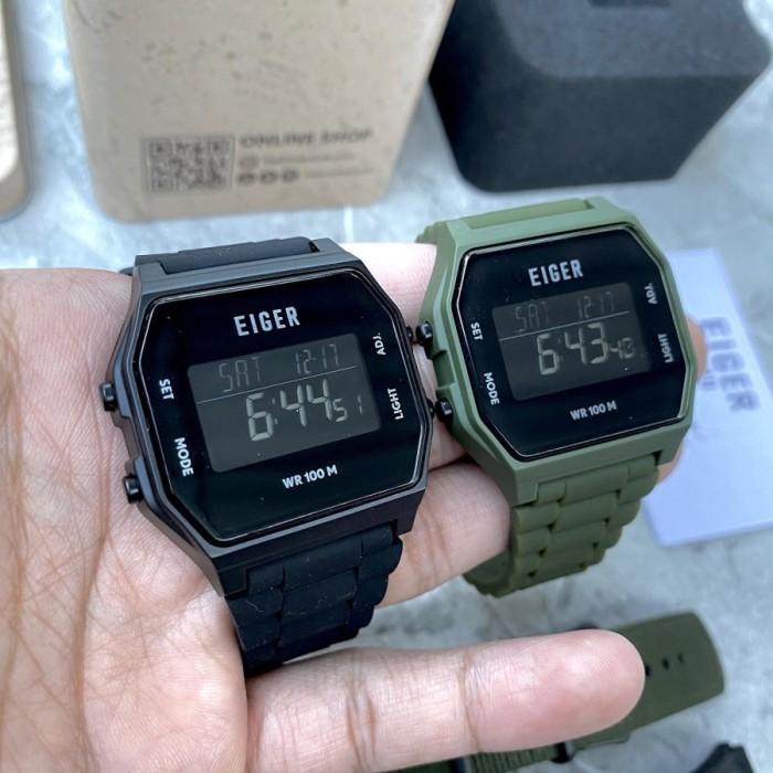 JAM TANGAN EIGER PROVO BLACK 5092