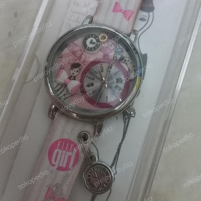 NEW Elle Girl Teens Watch Ori Jam Tangan analog anak - remaja putri