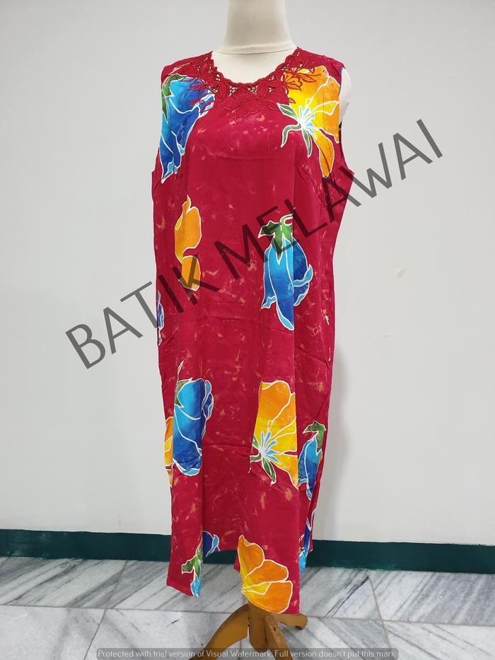 Daster batik Premium SUNAN ORI Rayon Adem Klok Bordir Tangan Buntung