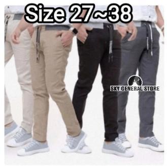 [TERBARU] Celana Chino Panjang Pria Katun Jova Twil Size L-XXL Premium