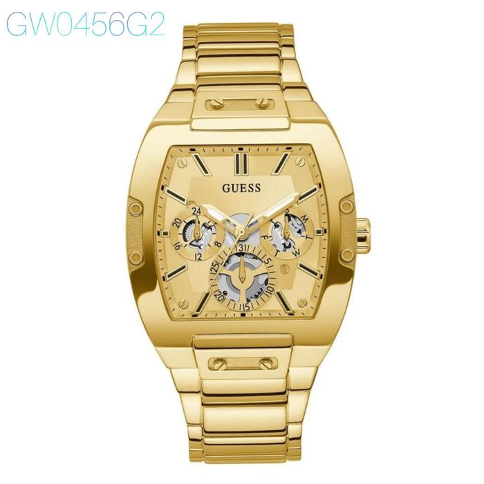 Jam Tangan Pria Guess GW0456G1 GW0456G2 Gold Original 45mm