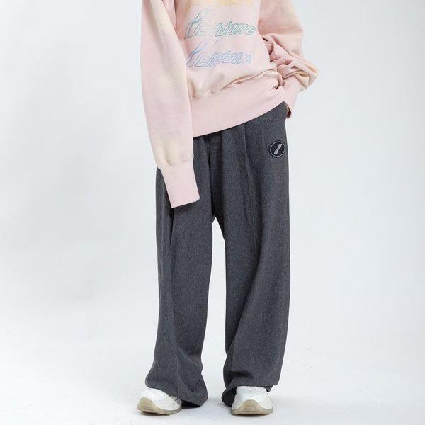 We11done women pants logo trousers charcol second (29-31)