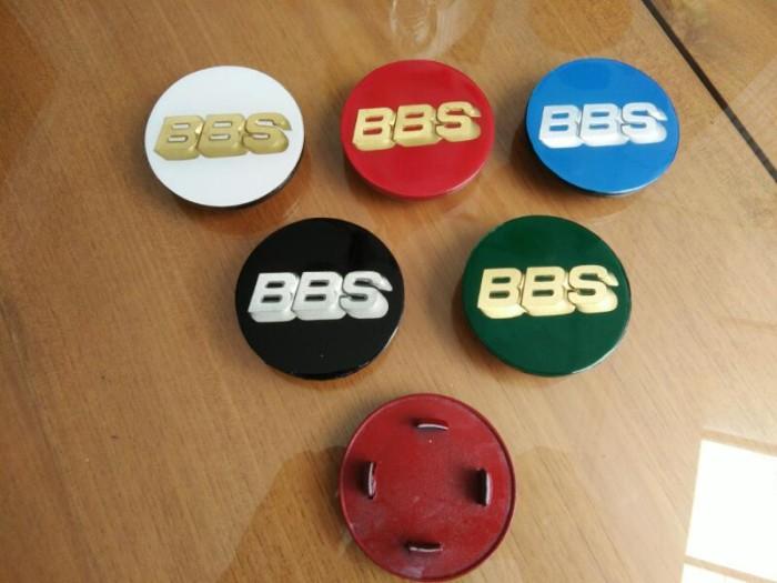 4 pcs Emblem Dop Velg untuk BBS rs rx dan lm Diameter Luar 7 cm Warna Logo Silver/Gold