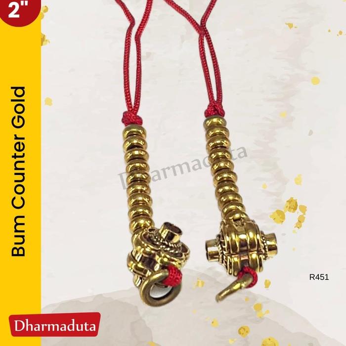 Bum Japamala Counter Vajra Bell Alat Ritual Buddha Tantrayana Tibet -