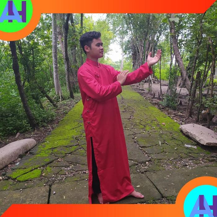 div Jubah China Jubah Wingchun IP man, Wushu, Kungfu Master.