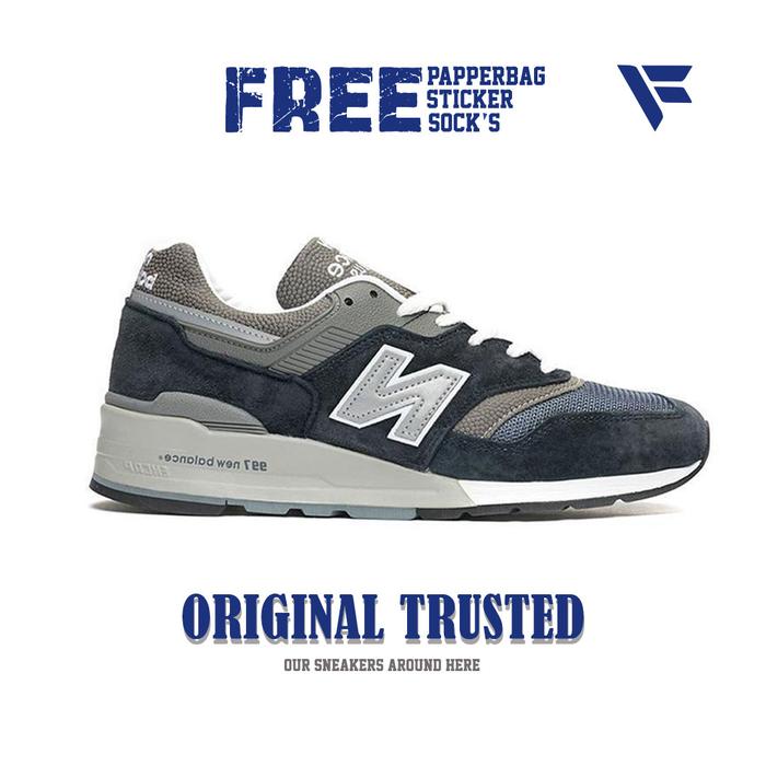 New Balance 997 Made in USA Navy  M997NV Original