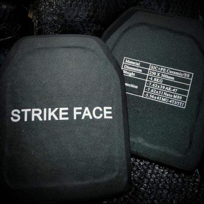 SALE TERBARU!!! PROMO PLAT STRIKE FACE ANTI PELURU / PLURU PLAT BAJA