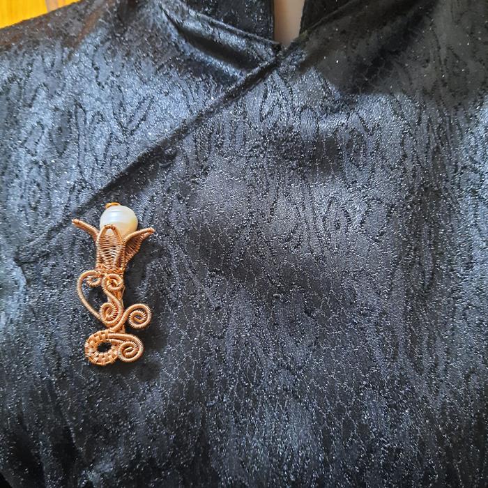Bros handmade wire mutiara tulip