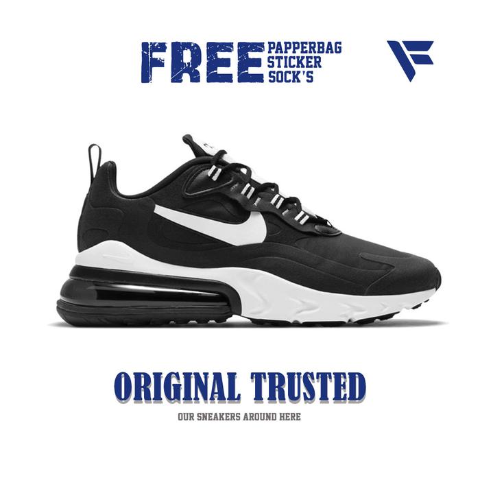 Nike Air Max 270 React Black White Original