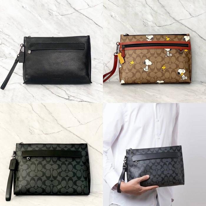 COACH CARRYALL CLUTH X PEANUTS SNOOPY ORIGINAL