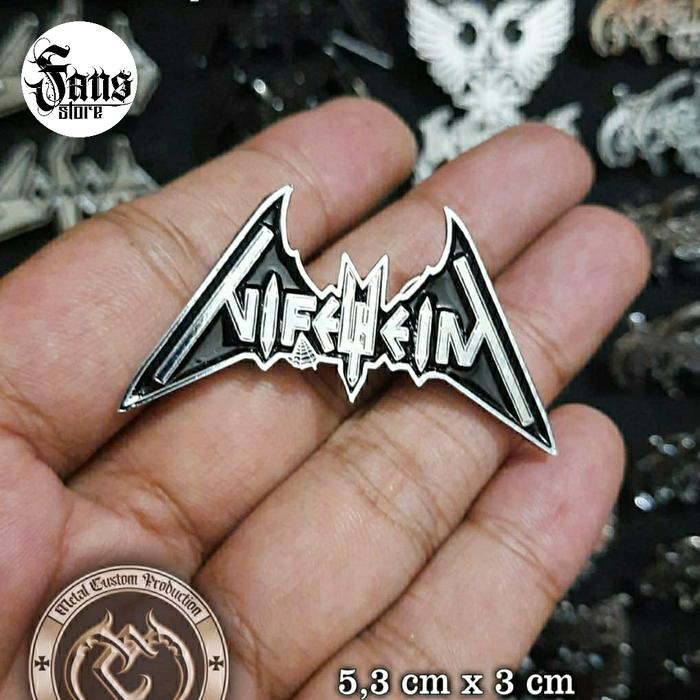 Enamel Pin Badge Metal Nifelheim / Pin Badge / Pin Metal