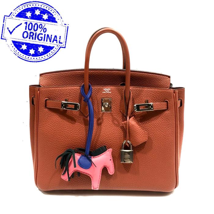 Preloved Hermes Birkin 25 B25 Cuivre Togo Leather PHW #X 2016