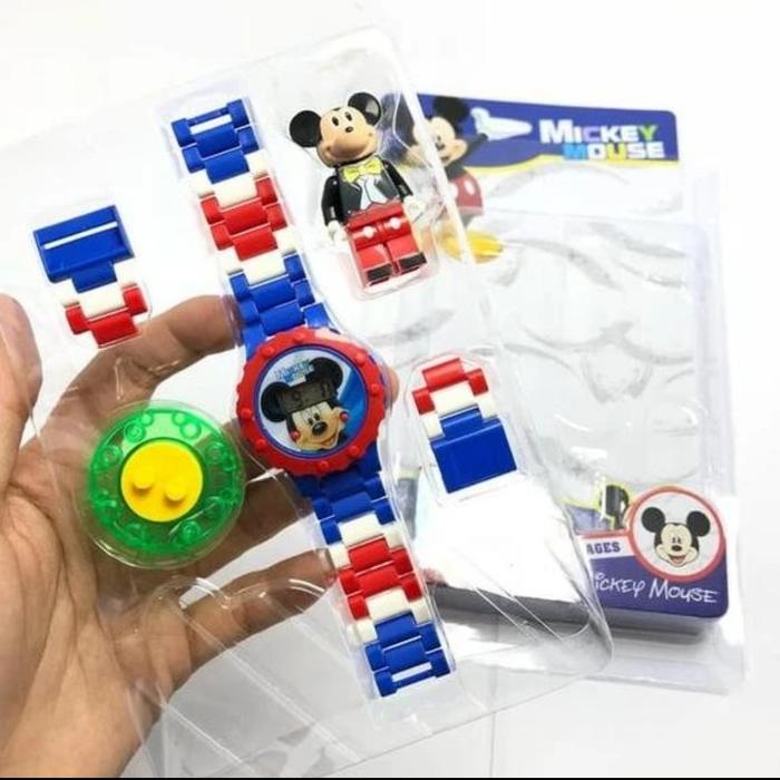 Jam tangan lego micky mouse disney