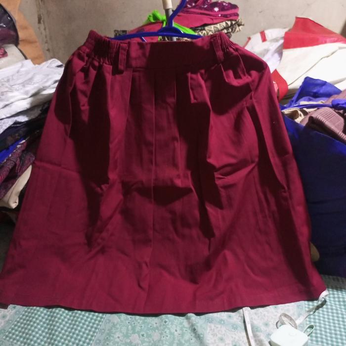rok SD rok pendek merah SD preloved