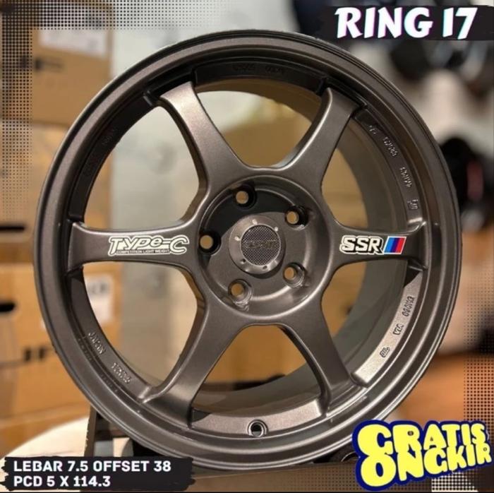 velg mobil ring 17 SSR TYPE C velg r17 Innova Civic Accord Hrv Rush Br