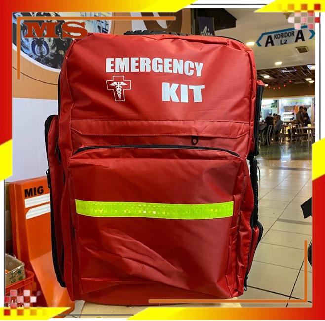 Tas P3K Emergency Kit Ransel - Tas P3k - Backpack Kit