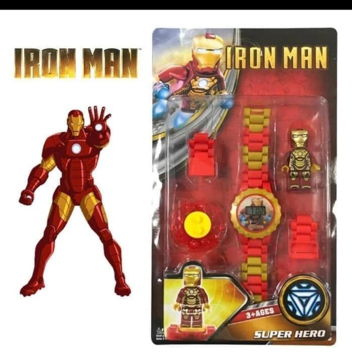 Jam tangan lego ironman