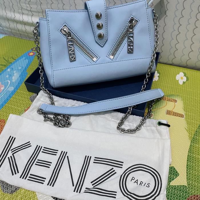 Preloved Kenzo Kalifornia mini shoulder bag sky blue