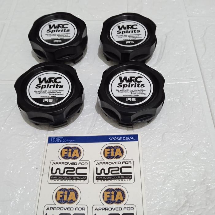 Dop+stiker Spoke WRC  velg compe rally,Enkei CPR, Enkei rally,Potenza