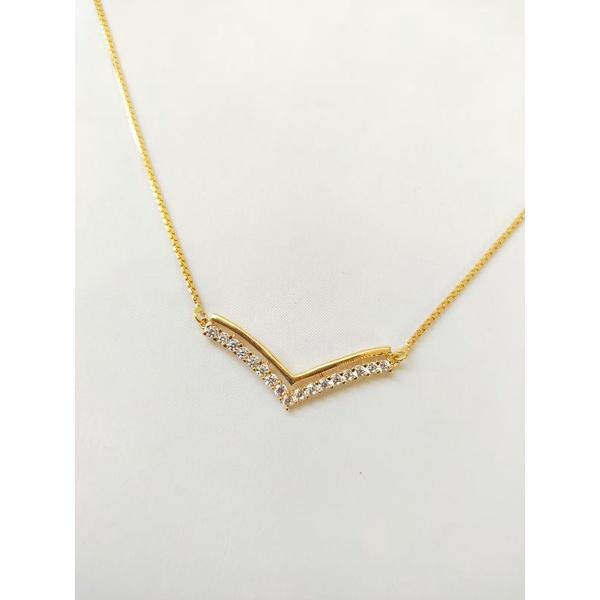 Kalung aurel aegyo fashion emas asli kadar muda 375