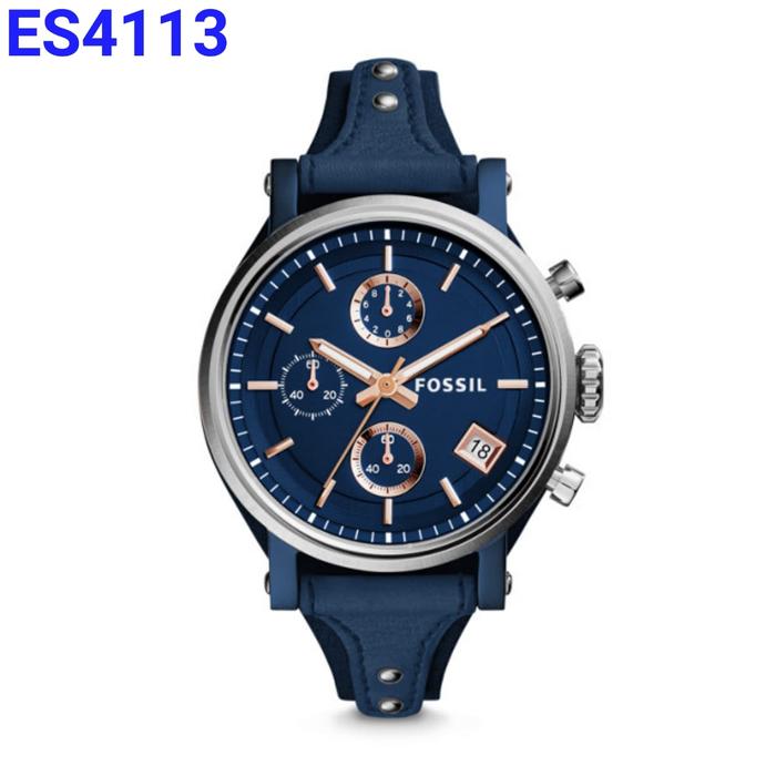 Jam Tangan Wanita ES4113 4113 Kulit Watches