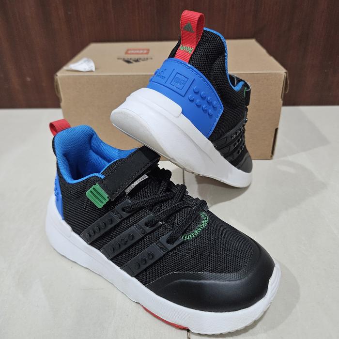 Sepatu Anak Sneakers Adidas Lego Racer TR21 EL - Hitam Biru