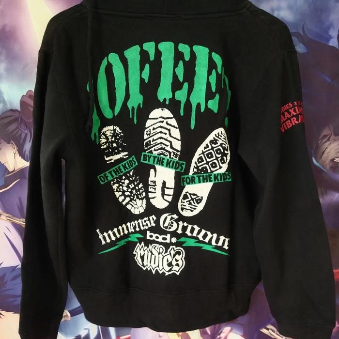 10 Feet x Rudies Band Hoodie Merch Original Second Japan Pop Punk Rock