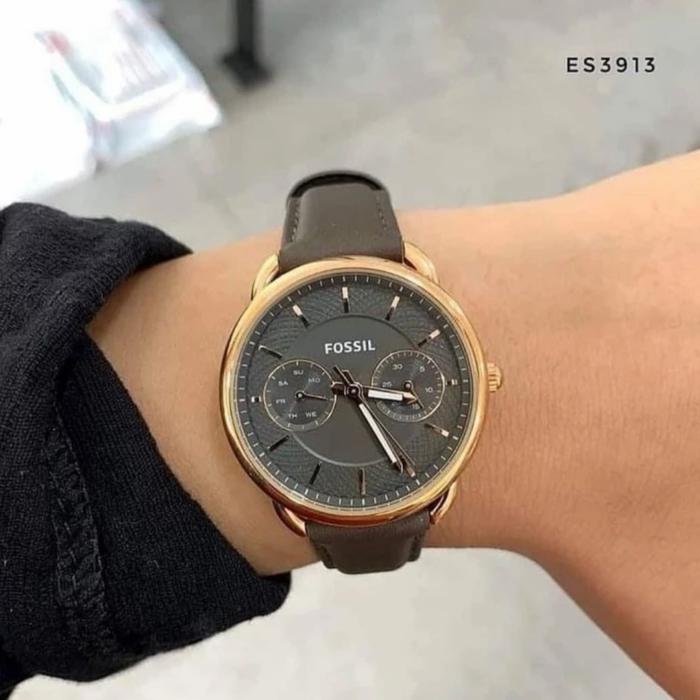 Jam Tangan Wanita ES3913 ES 3913 Watches Kulit