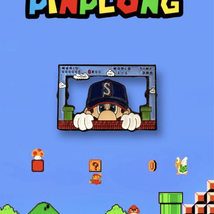 pin topi frame mlb super mario