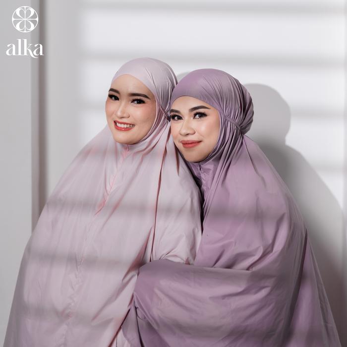 Alka - Qisya Prayer Robe (Mukena Traveling)