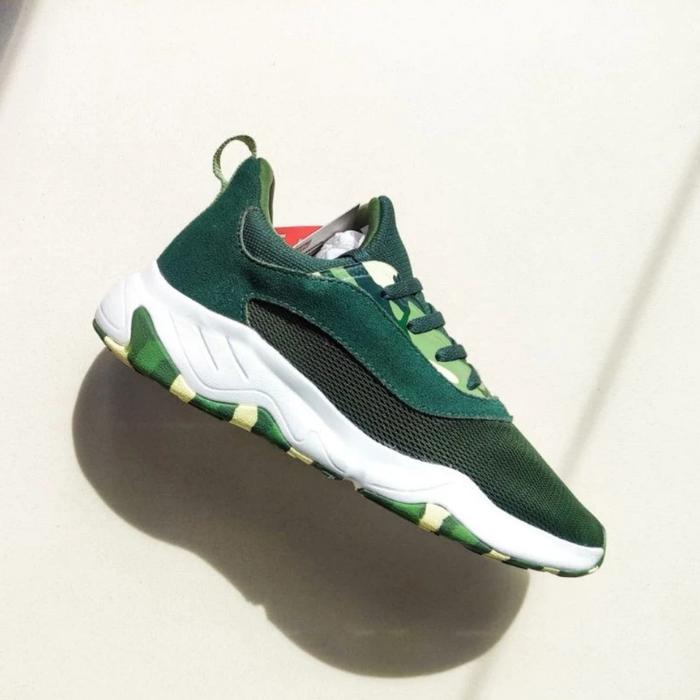 sepatu casual piero CNTR deep pine camo white P30148 original new 2021
