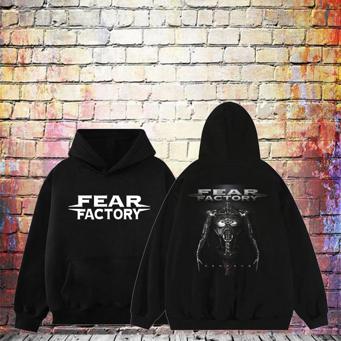 Hoodie Band Pria Metal | Rock | Punk | Klasik Rock | FEAR FACTORY