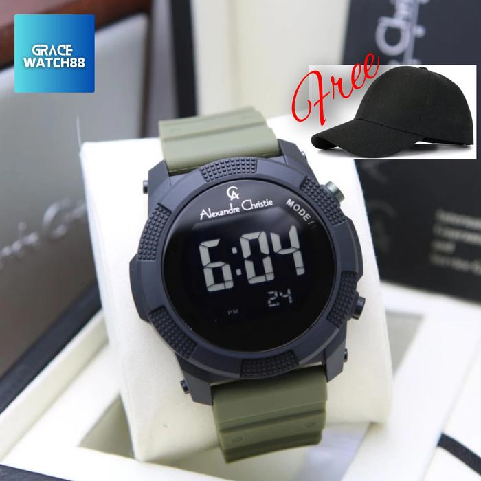 Jam tangan Alexandre Christie 9367 / AC digital 9367 / jam Alexandre