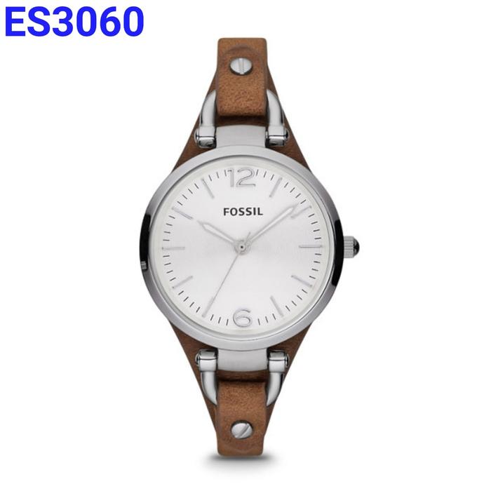 Jam Tangan Wanita ES3060 ES 3060 Watches Kulit