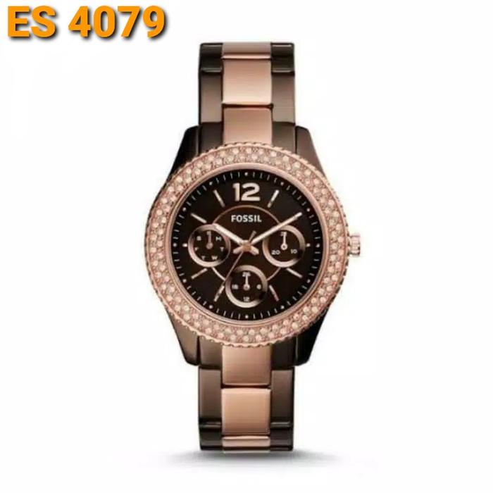 Jam Tangan Wanita ES4079 ES 4079 Stainless Watches