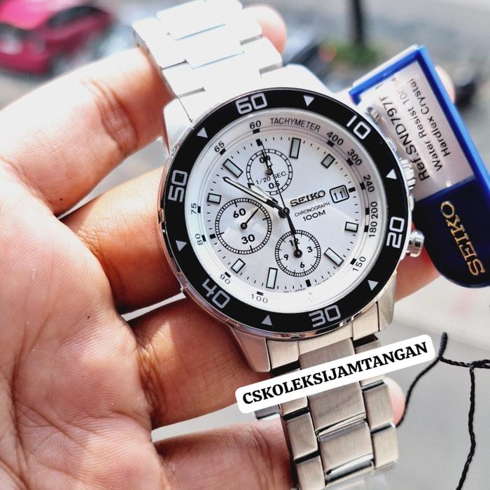 Seiko SND797#SNd797#SND797P1#Jam tangan pria Seiko Chronograph SND797