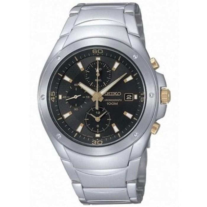 Seiko SND783#SND783#SND783P1#Jam tangan pria Seiko Chronograph SND781