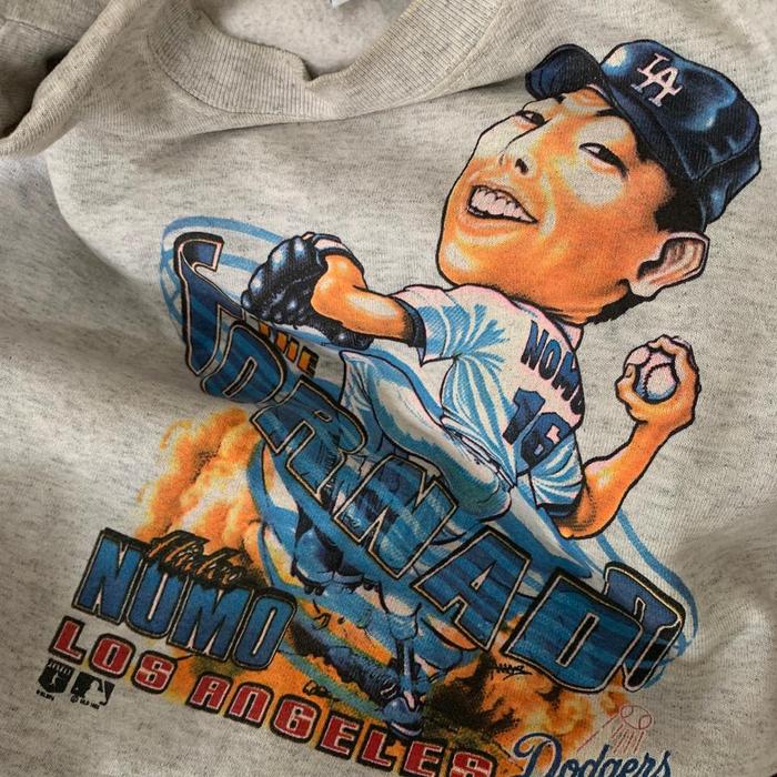 Crewneck Vintage Hideo Nomo Tornado 1995 MLB, USA, NBA, NFL, Starters