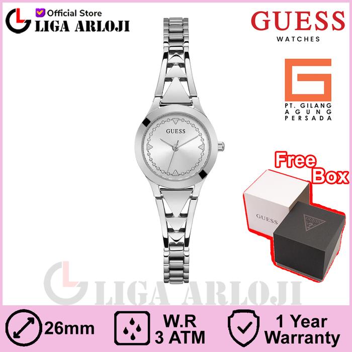 GUESS GW0609L1 TESSA Jam Tangan Wanita Analog Stainless Original