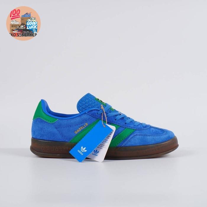 Sepatu Adidas Gazelle Indoor Bern Blue Green [ BMIB ]