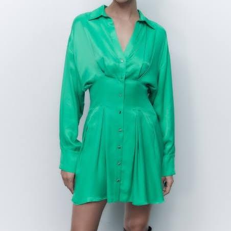 Zara Satin Dress
