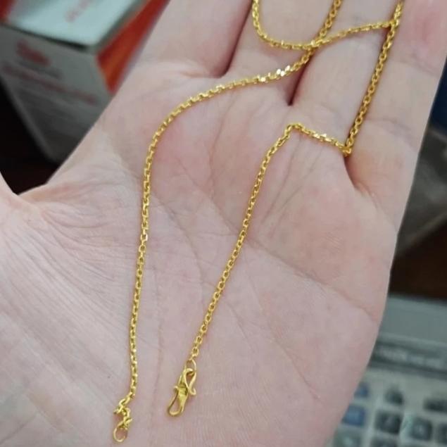 kalung emas asli 24 karat Berat 4 Gram