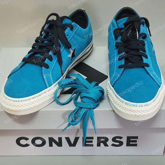 Sepatu Converse One Star Pro OX Sean Pablo Rapid Teal