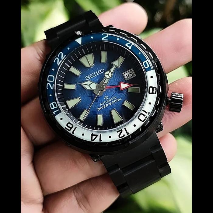 Seiko mod tuna GMT