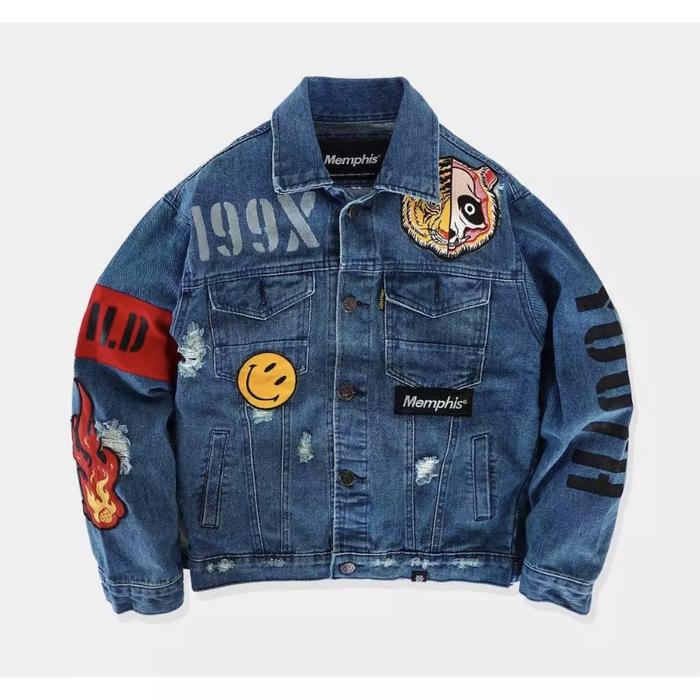 Memphisorigins - Jacket Denim Tigris Memphisorigins (Limited Edition)